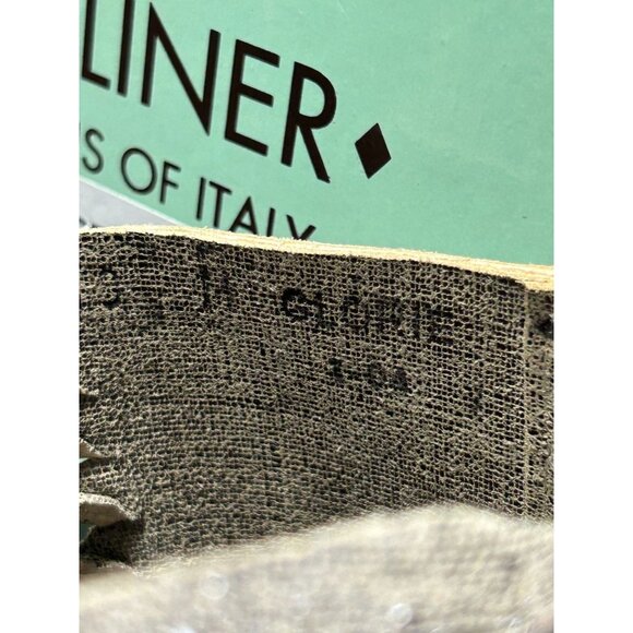 Donald J Pliner Glorie Wedge Sandals in Pewter - Sz 10 - Picture 8 of 9